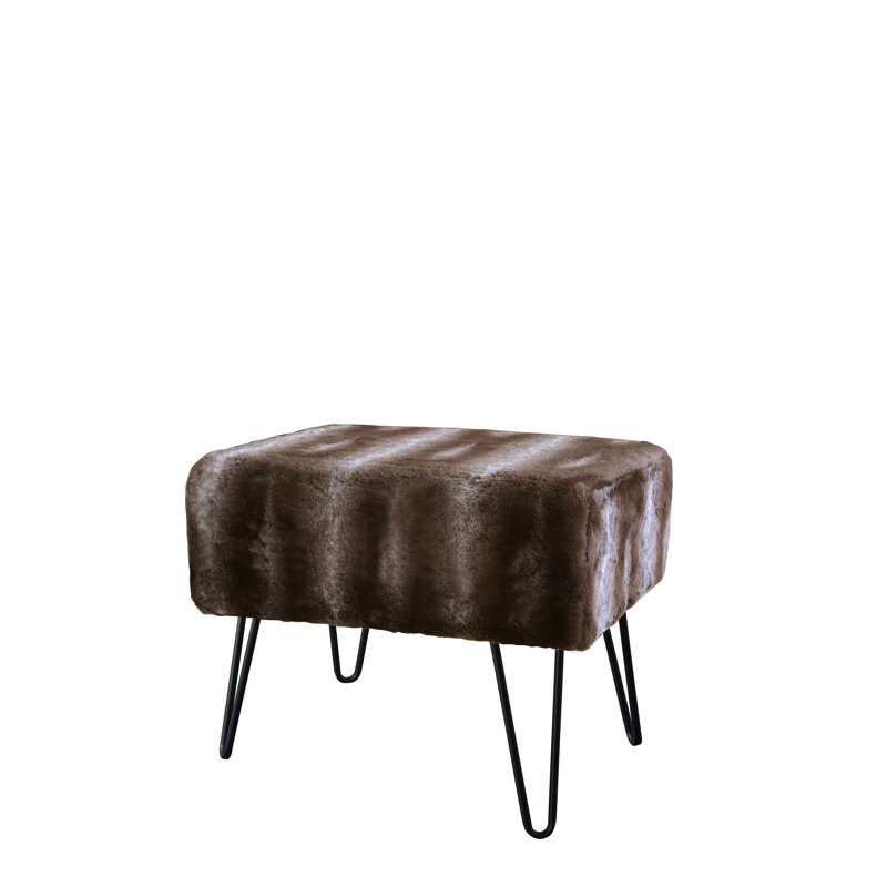 Greater Taree Upholstered Ottoman, Arusha Pure Cashmere