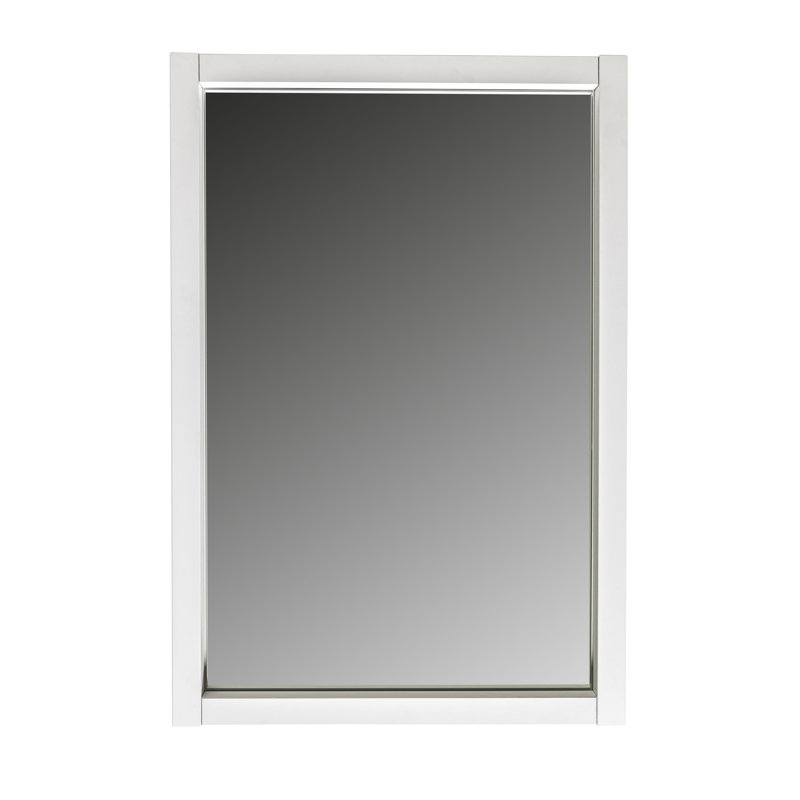 Mundi Wood Flat Wall Mirror
