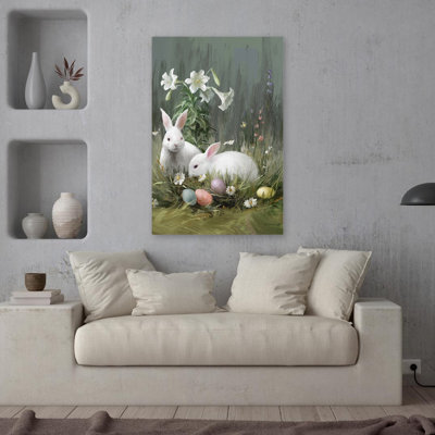 Bunnies and Bunny Seasons III Art