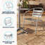 Chaise empilable en aluminium pour restaurant Nannie