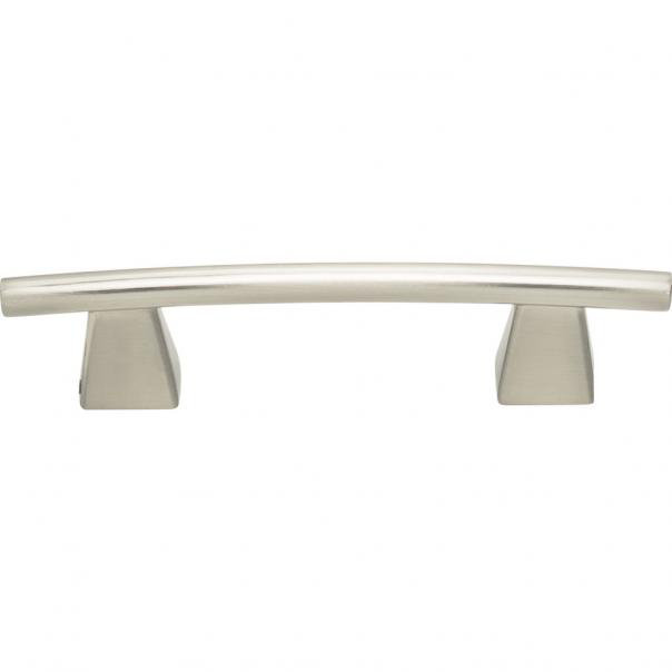 Fulcrum 3" Center to Center Arch pull, Brushed Nickel, 3"