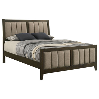 Clement Dark Cocoa 51-inch Queen Panel Bed