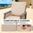 6 Piece Outdoor Patio Furniture Set-27312884-27312882