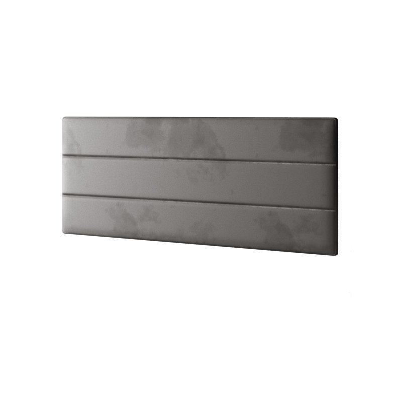 Hayder Divan Bed Base, No Drawer, Grey, Small Double (4')