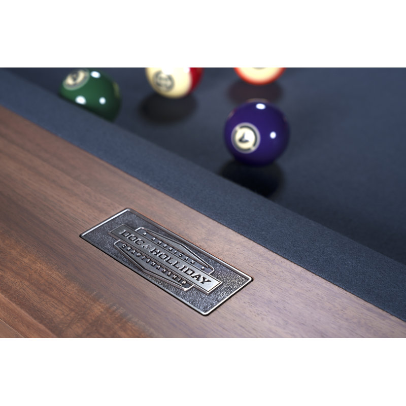 George Slate Pool Table With Professional Installation Included, 32" H x 53.5" W x 92.5" L