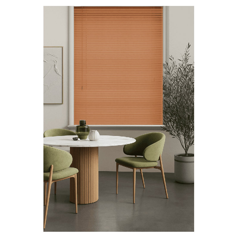 Room Darkening Venetian Blind, Brown, 165cm W x 152cm L