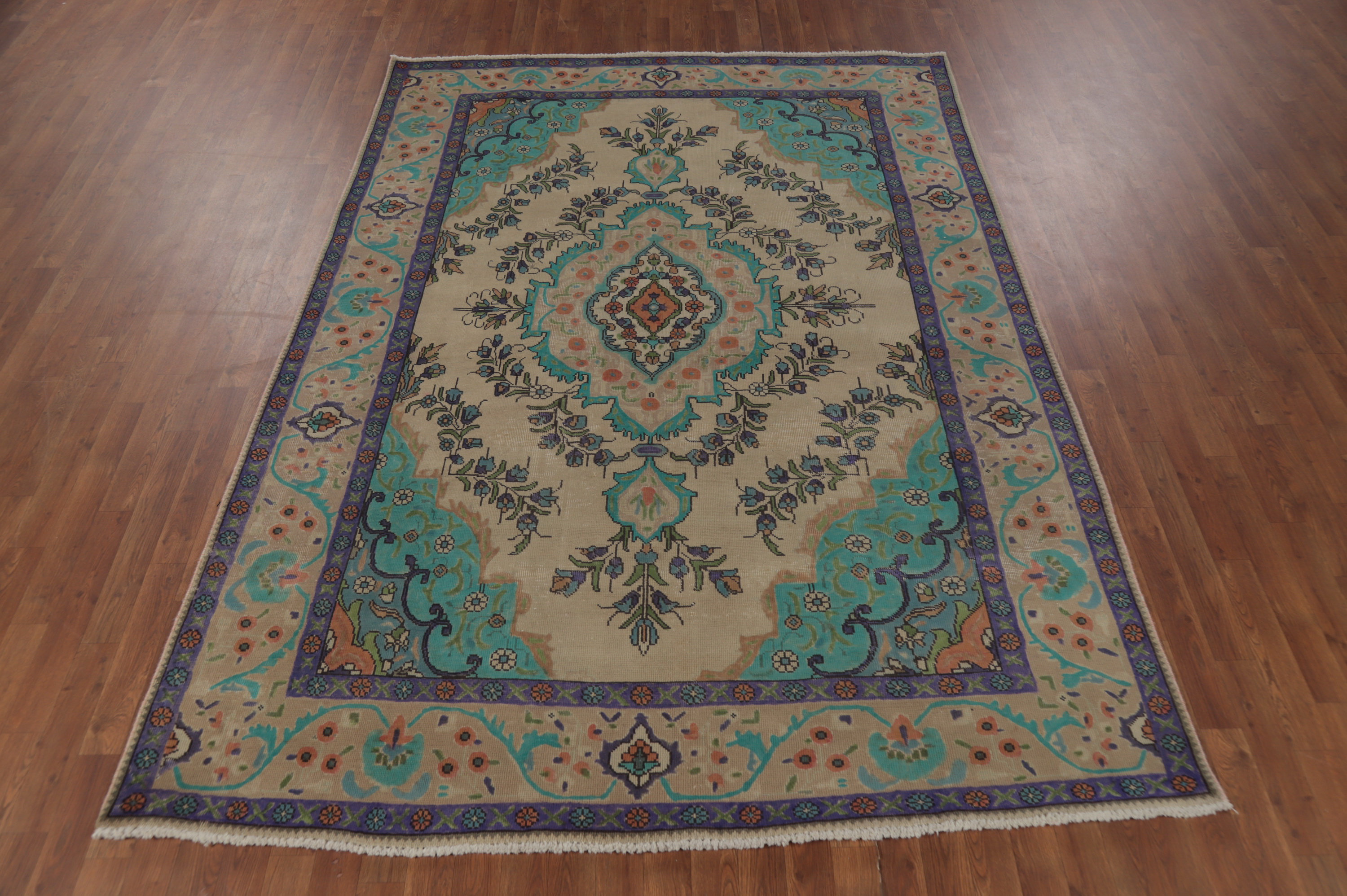 Bloomsbury Market Traditional Wool Area Rug 7x9 | Wayfair
