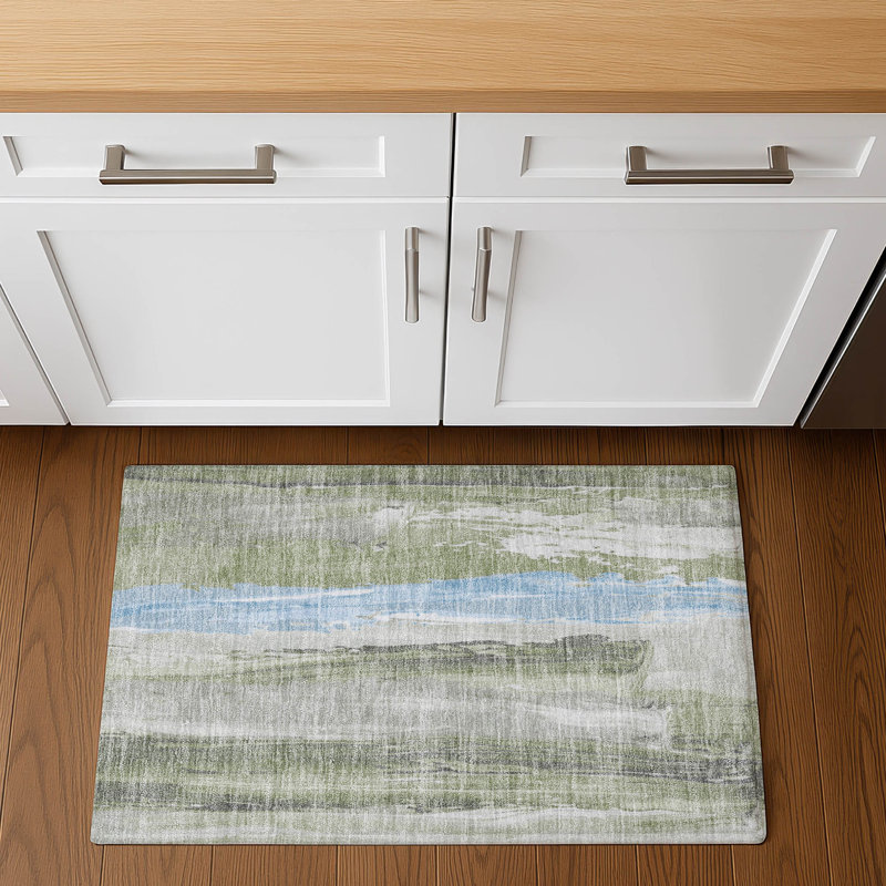 Premium Machine Washable Arnoldina AMF1845 Abstract Rug, Rectangle 1'8" x 2'6"