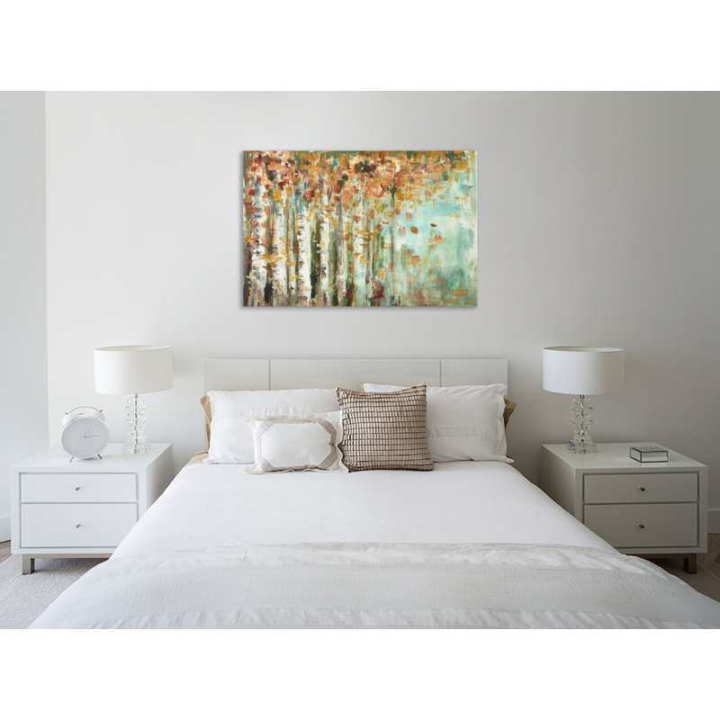 «Aspen Strokes» par Tre Sorelle Studios - Reproduction, H 32 po x l 48 po x P 1,5 po