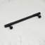 Matt Black Reeded Detail T-Bar Handles & Coordinating Knobs-128905938