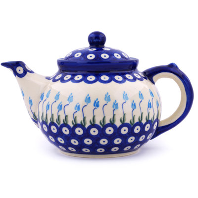 Polmedia 64oz. Teapot