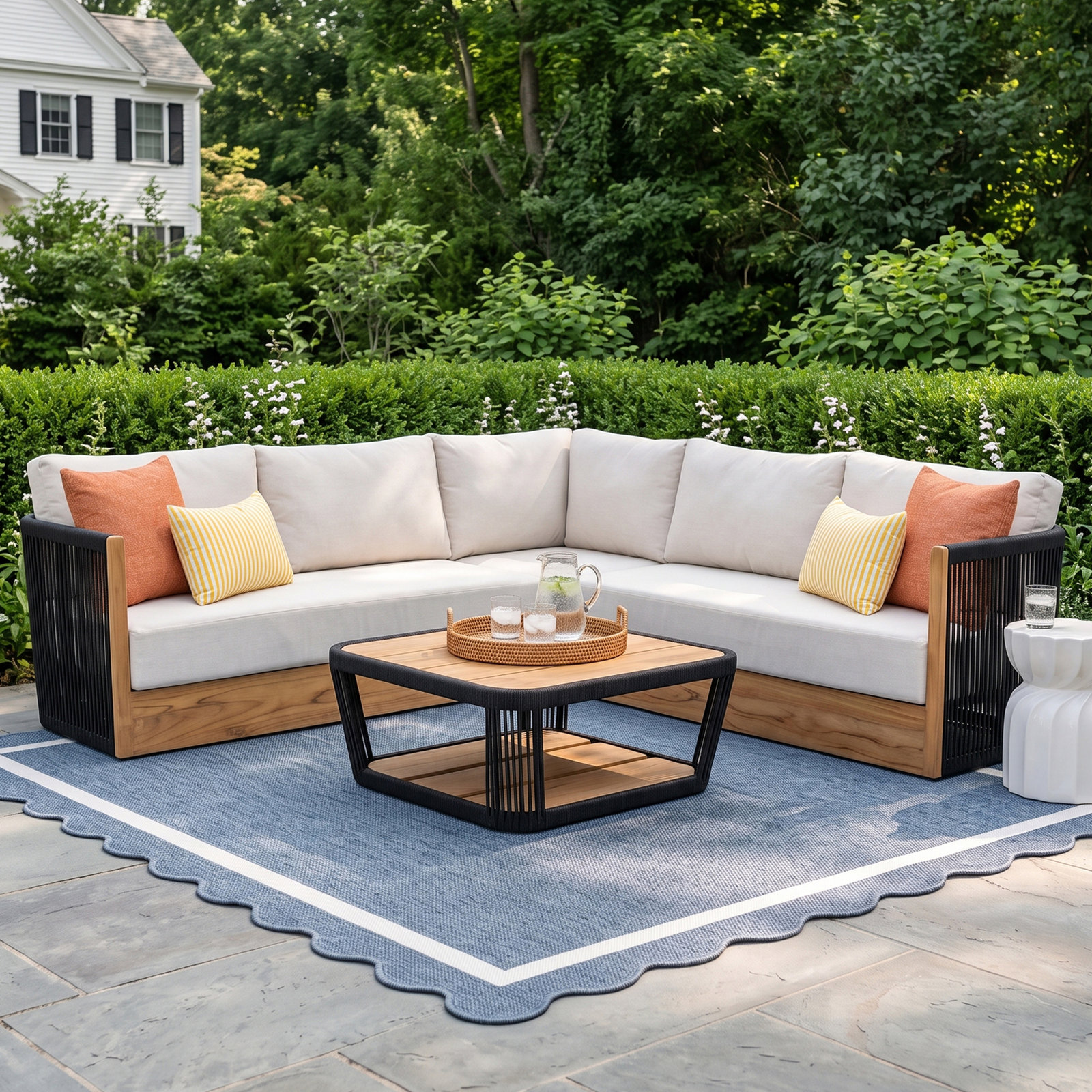 Aniston 7-Person Sunbrella® Patio Seating Group