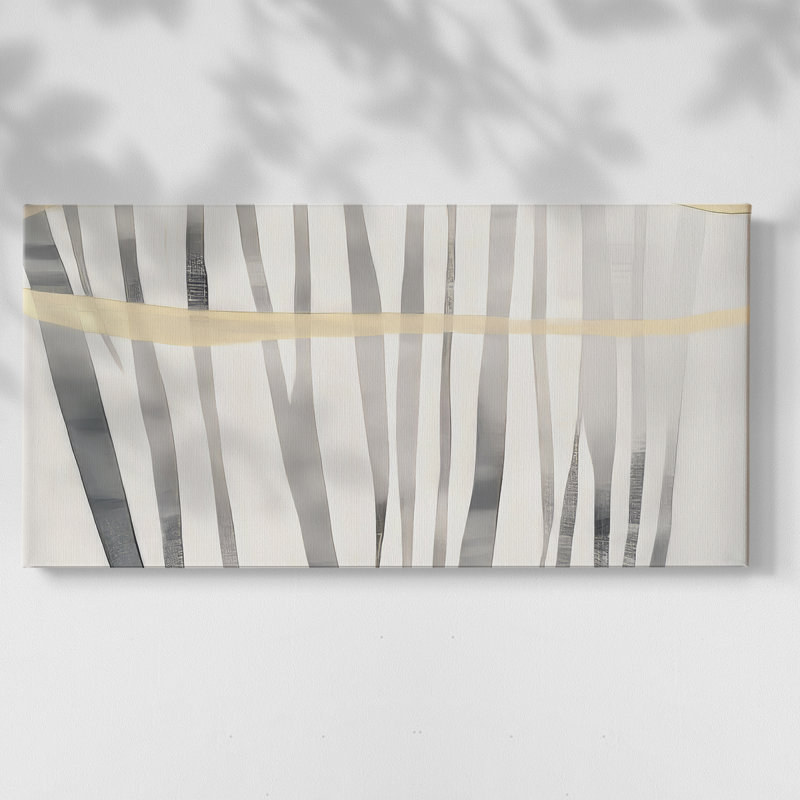 Abstract Series 7 #III-Gallery Wrapped Canvas, 16" H x 32" W