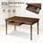 Sara 60'' Farmhouse Dining Table With Drawer-1385371366
