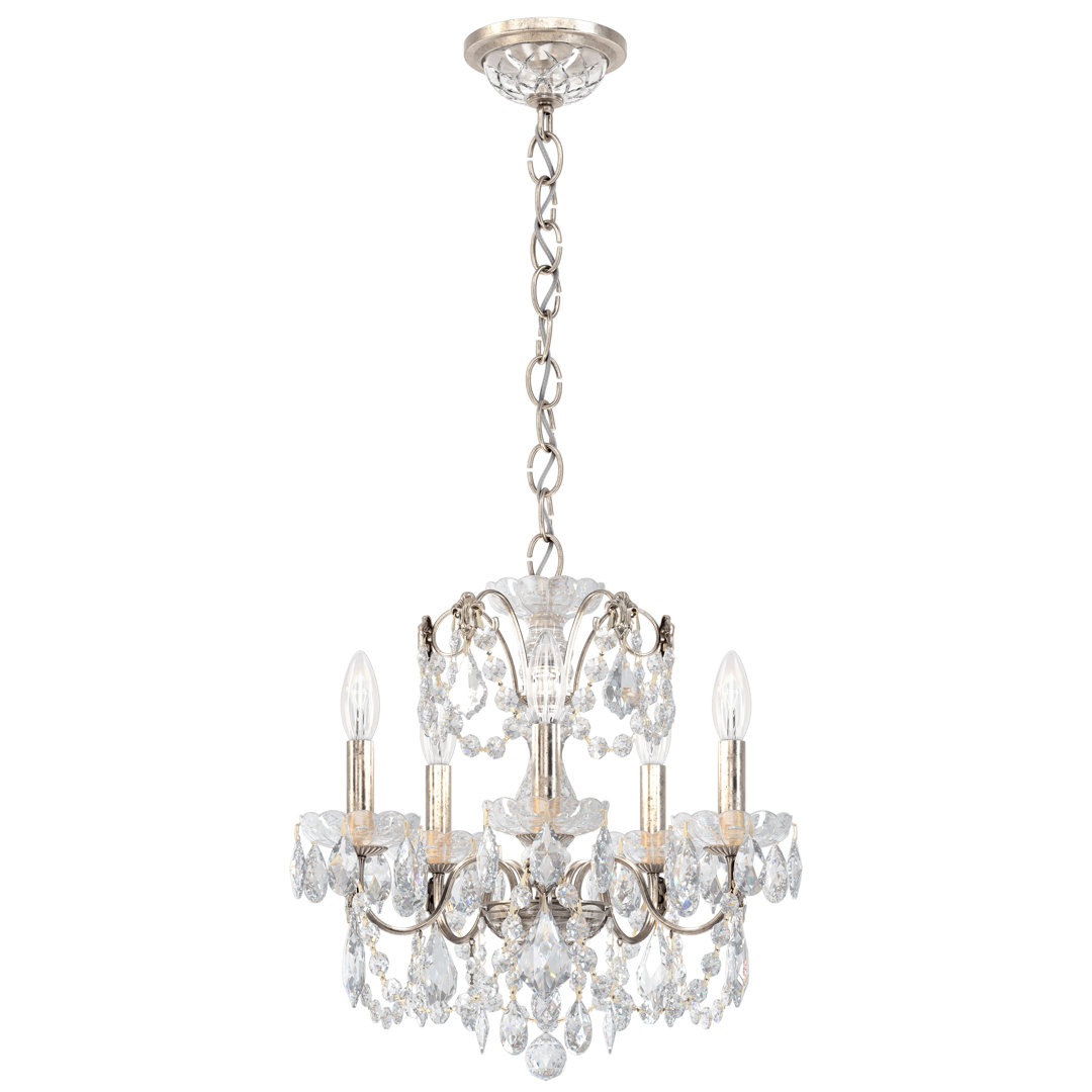 Century 5-Light Candle Style Classic / Traditional Chandelier Schonbek 