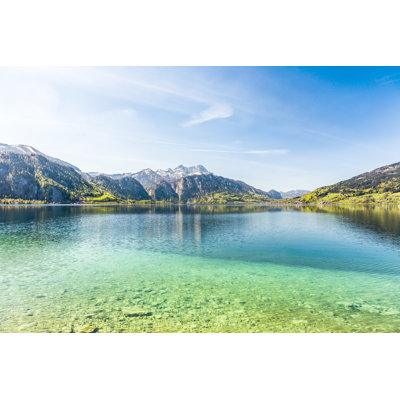 Alpine Lake - Wrapped Canvas Print