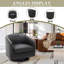 Bennett 79Cm Wide Swivel Barrel Chair-472109771