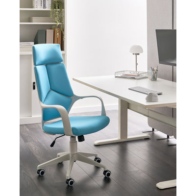 Polyester Office Chair with Headrest