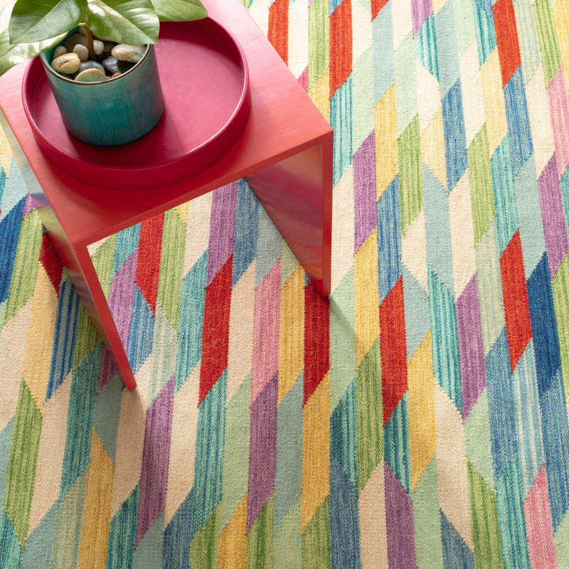Hotline Multi Handwoven Wool Rug, Rectangle 10' x 14'