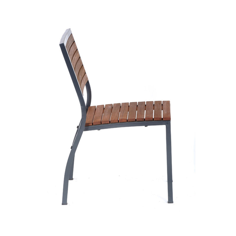Jeremie Stacking Patio Dining Side Chair with Cushion