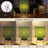 10” Japanese Style Double-Layer Fabric Table Lamp with Natural Wood Base, Dimmable & Adjustable Color Temperature, E12 Socket, Ul Listed-1549339275