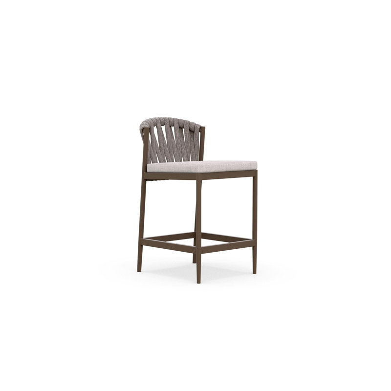 Maui Bar Stool + Fawn Cushion, 28.54"