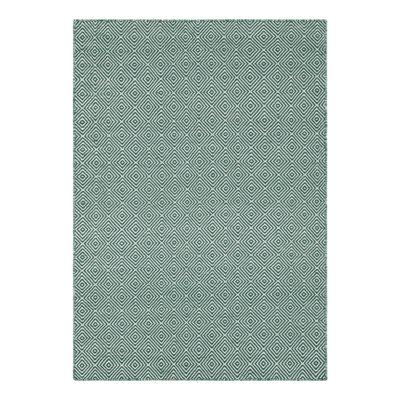 Traetyn Flatweave Wool Geometric Indoor Rug