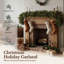  180cm Artificial Christmas Garland with Pinecones