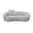 Angelamae Teddy Fabric 3 Seater Sofa-819074901