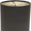 Graphite avec doublure naturelle, ensemble de 6 abat-jours cylindriques-109860679