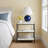 Bayshore 22'' W Metal Nightstand