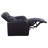 Cyrus Black 4-seater Home Theater with Wedge Console