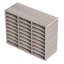 Organisateur de documents en bois 27 compartiments, tablettes réglables, centre de courrier en panneau de fibres à densité moyenne, rangement pour documents scolaires, documents, magazines-115899227-115899221