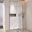 Porte de douche pivotante universelle à gauche et à droite-122674098