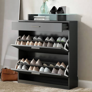 Passetas 16 Pair Flip Down Shoe Storage