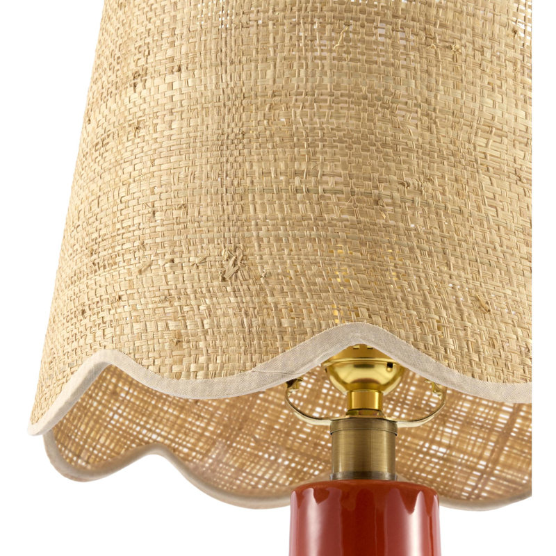 Lampe de table Horton, Rouge