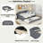 Upholstery Daybed With Trundle And Usb Charging Design
