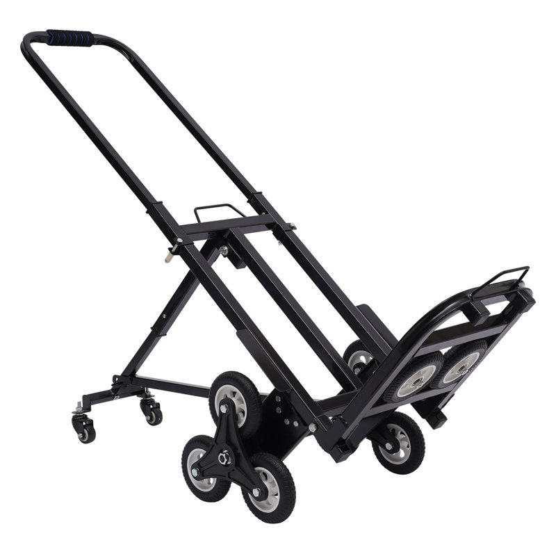Chariot portatif pliant avec 10 roues