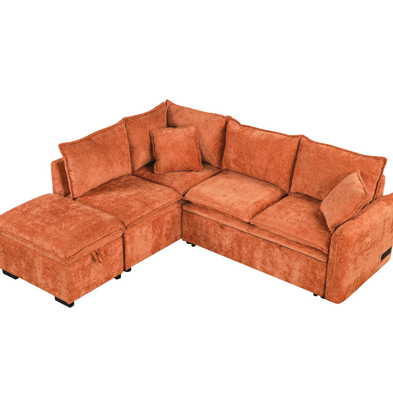 Upholstered 75.08 " Sofa Bed