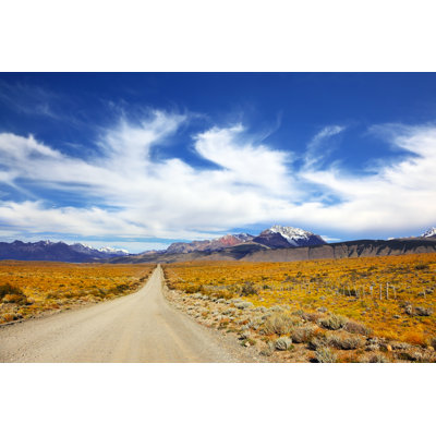 Dansville The Pampas In Patagonia - Wrapped Canvas Print