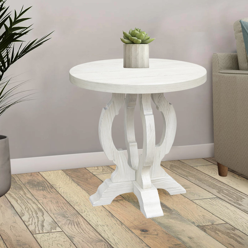 Santa Monica Copiague Round Accent Table