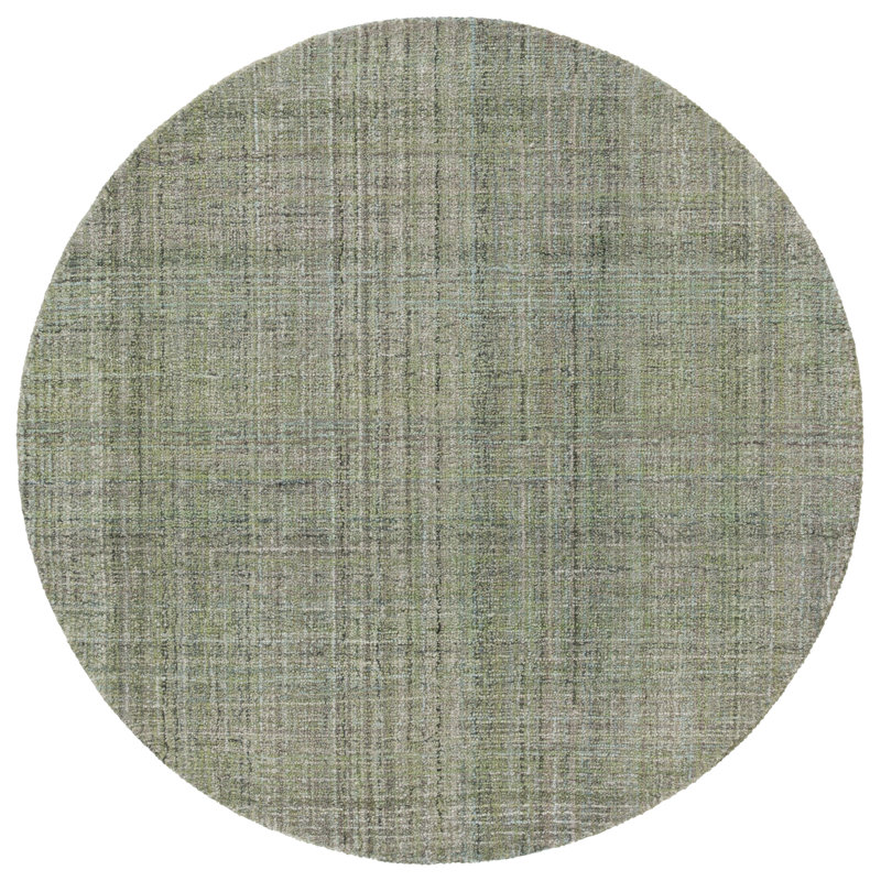 Brislington Hand Tufted Performance Rug, Round 6'