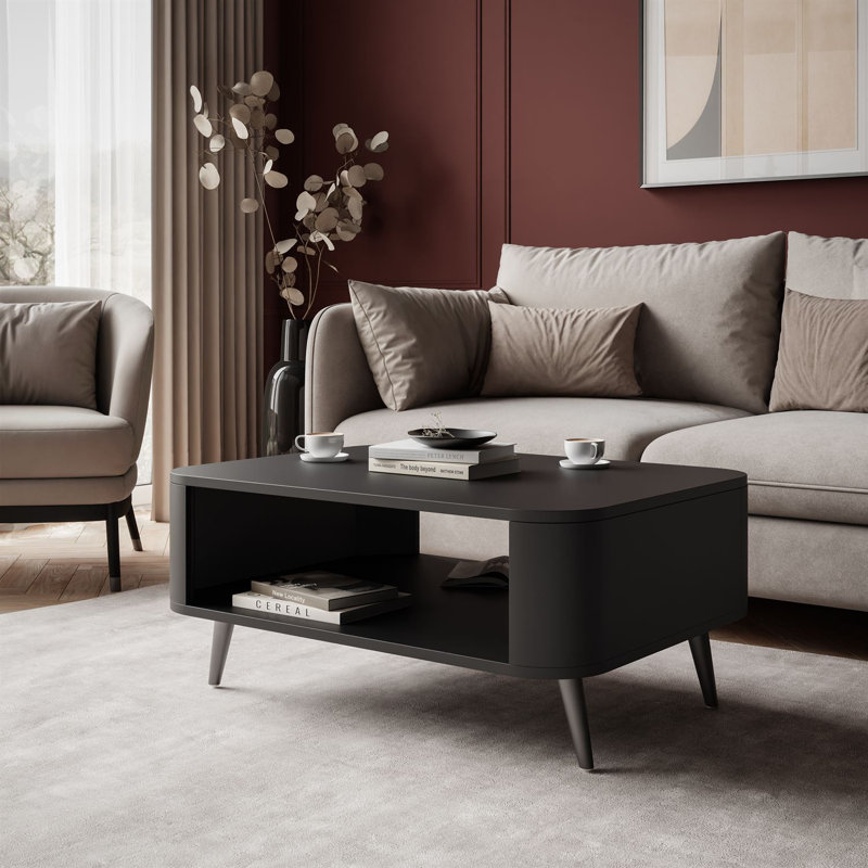 Four Leg Coffee Table with Storage