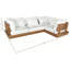 Canapé modulaire d'extérieur rembourré Ivry-912159111