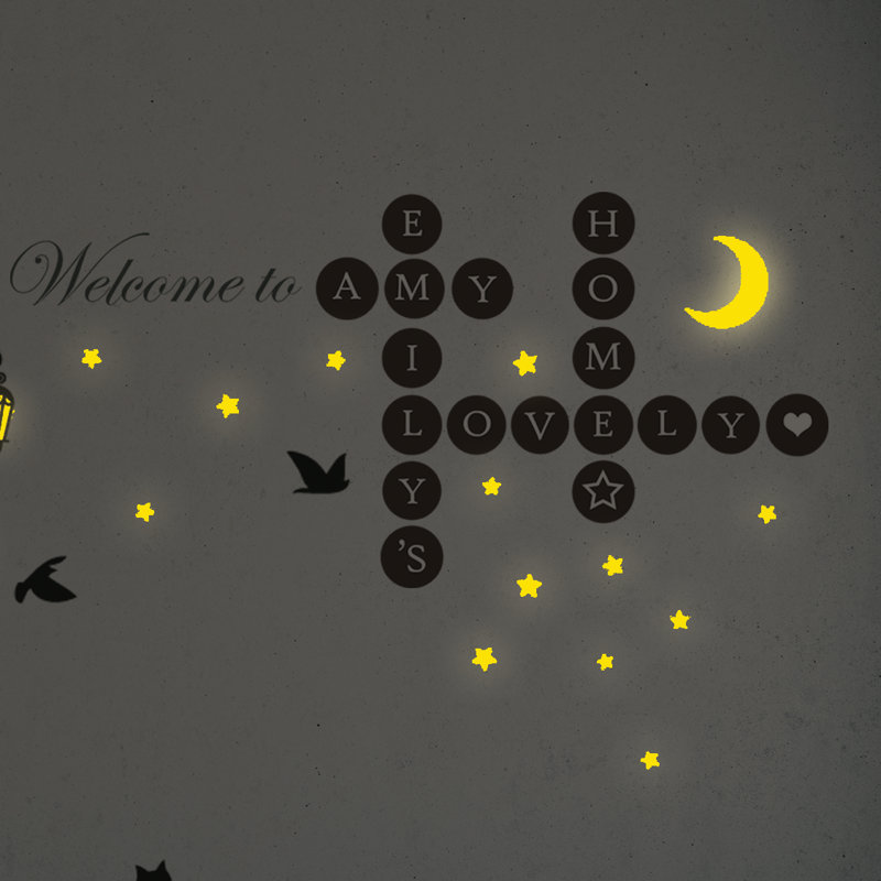 Non-Wall Damaging Wall Decal