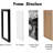 8.5X11 Picture Frames Set Of 3, Made Of Real High Definition Glass And Solid Frame To Display Certificate Or Pictures 8.5X11,To Wall And Tabletop Mounting, Black. (8.5X11'')