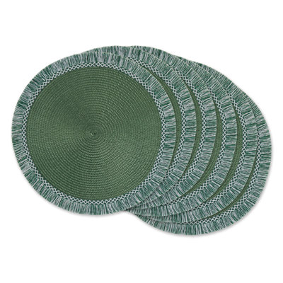 Kraus Polypropylene Plastic Round Placemat