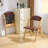 Upholstered Padded Stackable Folding Chair-833301003