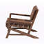 Fauteuil en similicuir 25 po Marsida