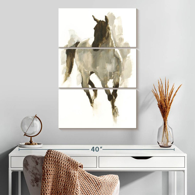 Cheval rustique Brampt I, H 32 po x l 20 po